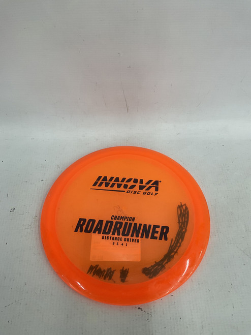 Vist Large View of Product Image Which is Used Innova CHAMPION ROADRUNNER Disc Golf Driver Orange