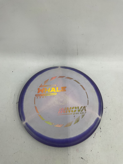 Vist Large View of Product Image Which is Used Innova WHALE Disc Golf Putter White