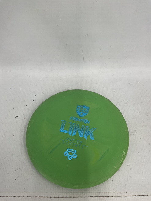 Vist Large View of Product Image Which is Used Discmania EVOLUTION LINK Disc Golf Putter Green