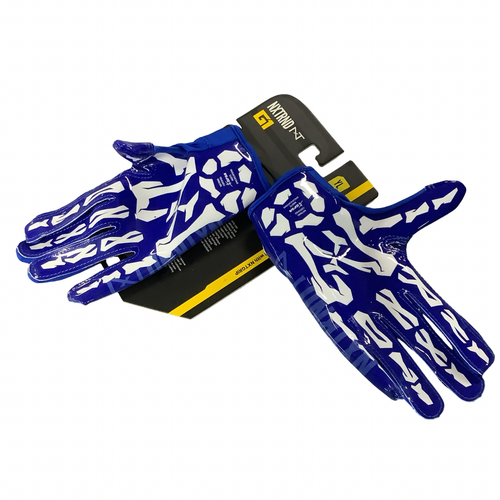 Vist Large View of Product Image Which is Used NXTTREND G1 YTH LRG FB Gloves Royal Blue LG
