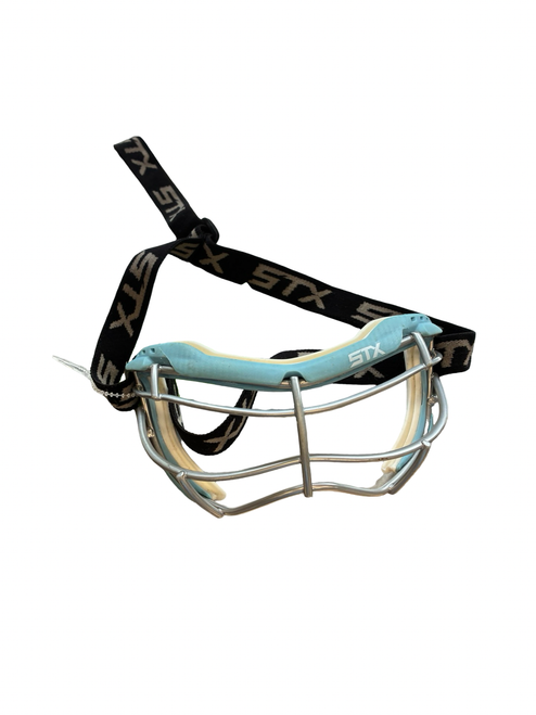 Vist Large View of Product Image Which is Used STX GOGGLES Lacrosse Facial Protect Grey SM