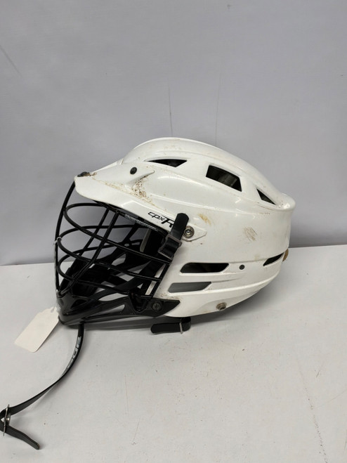 Vist Large View of Product Image Which is Used Cascade WHITE HELMET Lacrosse Helmet White LG