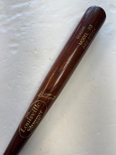 Vist Large View of Product Image Which is Used Louisville Slugger GENUINE 113 PRO STOCK BB/SB Wood Bat 34"