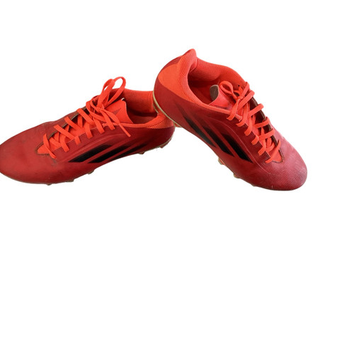 Vist Large View of Product Image Which is Used Adidas Soccer Cleats Red Senior 10