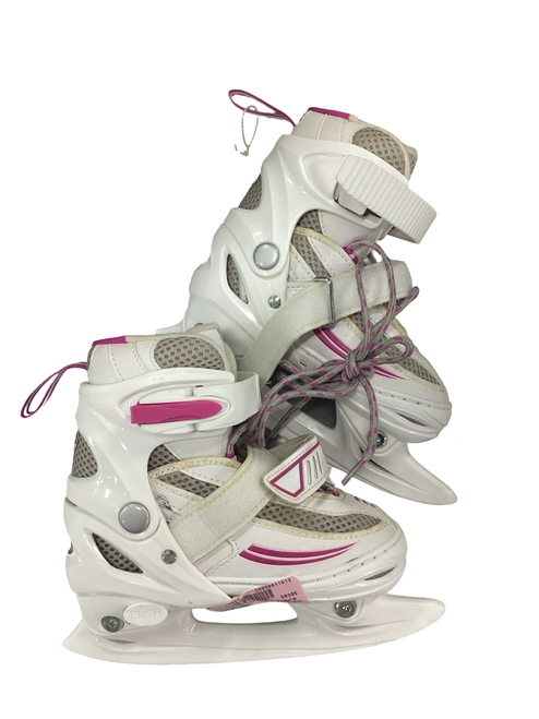 Vist Large View of Product Image Which is Used SUMMIT LAKE PLACID Girls Figure Skate White Junior 01