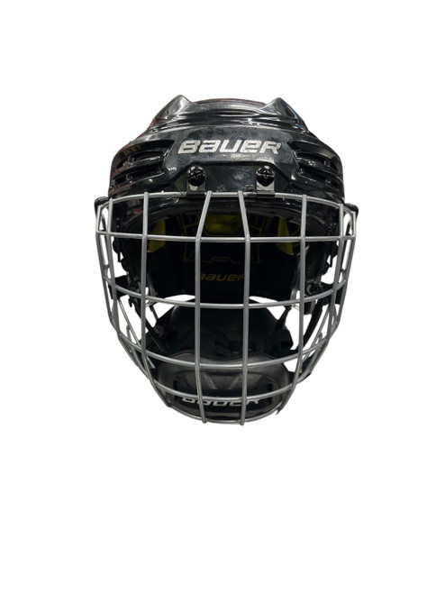 Vist Large View of Product Image Which is Used Bauer REAKT 100 Helmet Cage Combo Black One Size