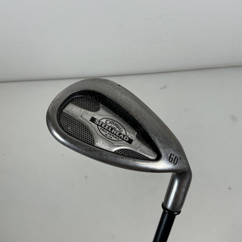 Vist Large View of Product Image Which is Used Callaway STEELHEAD X-14 LOB WEDGE Golf Wedge Mens RH Lob Wedge