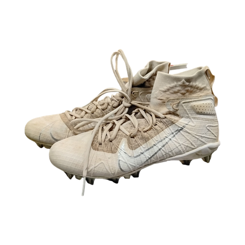 Vist Large View of Product Image Which is Used Nike Adult FB Cleats White Senior 9
