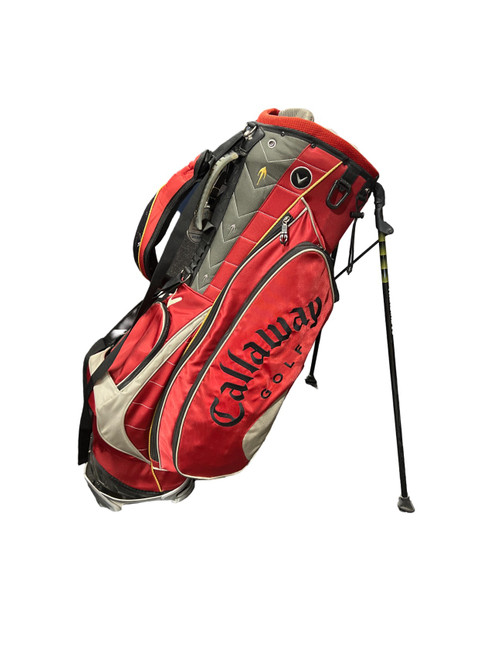 Vist Large View of Product Image Which is Used Callaway BAG Mens Stand Bag Red