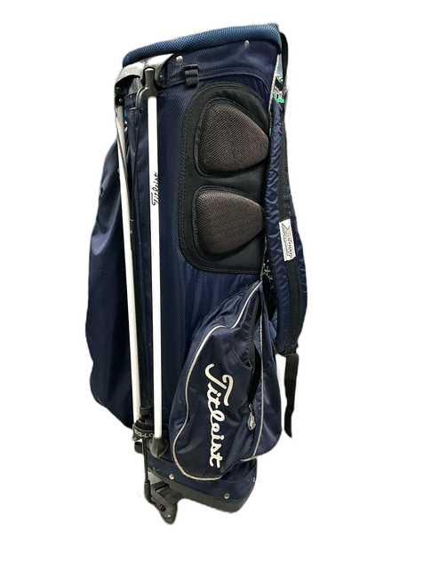 Vist Large View of Product Image Which is Used Titleist STAND BAG Mens Stand Bag Navy Blue