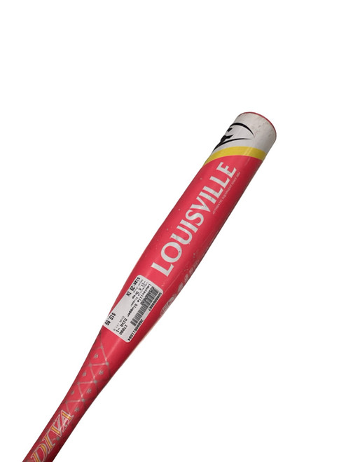 Vist Large View of Product Image Which is Used Louisville Slugger DIVA -11.5 BB/SB Slowpitch Bat Pink 29"