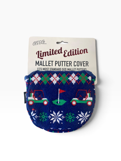 Vist Large View of Product Image Which is MALLET COVER BLUE Golf Accessory