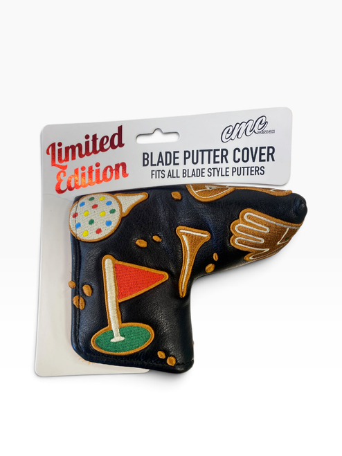 Vist Large View of Product Image Which is BLADE COVER GINGERBREAD Golf Accessory
