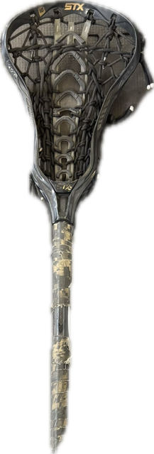 Vist Large View of Product Image Which is Used STX CRUX600 Men lacrosse Complete Stick Black