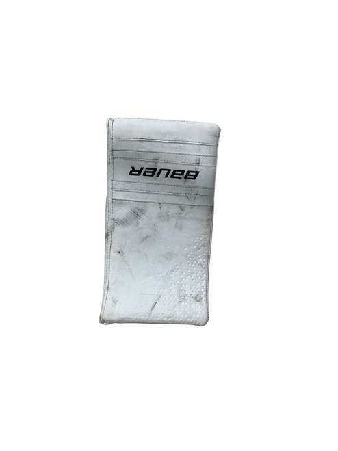 Vist Large View of Product Image Which is Used Bauer S20 GSX Junior Goalie Blocker White