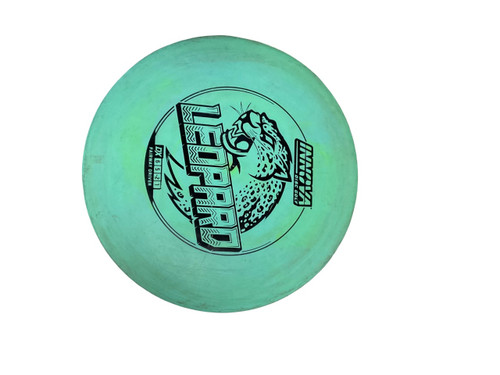 Vist Large View of Product Image Which is Used Innova DX LEOPARD Disc Golf Driver Green 150g