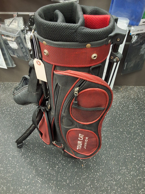 Vist Large View of Product Image Which is Used Cougar Jr Stand Bag Red