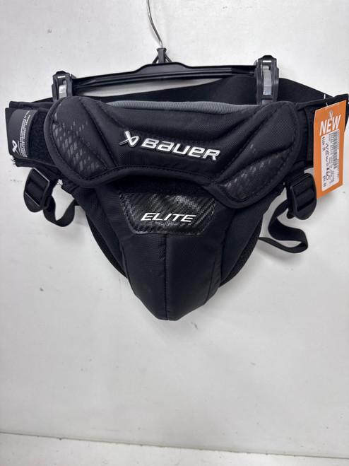 Vist Large View of Product Image Which is Used Bauer ELITE JOCK JR Goalie Accessory Junior (new= $60)