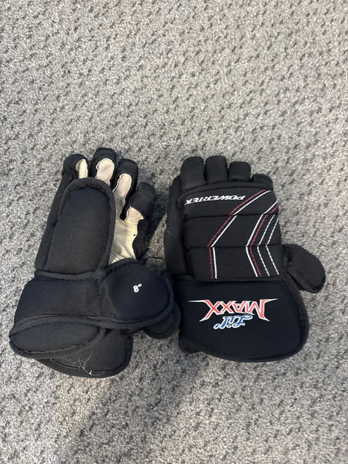Vist Large View of Product Image Which is Used Powertek LIL MAXX Youth Gloves None 8"