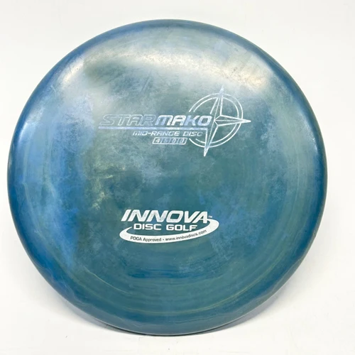 Vist Large View of Product Image Which is Used Innova STAR MAKO3 Disc Golf Mid Range Cobalt 176g