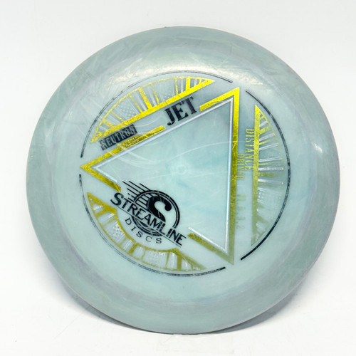 Vist Large View of Product Image Which is Used Streamline NEUTRON JET Disc Golf Driver Olive Green 176g