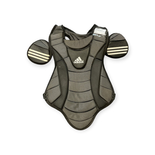 Vist Large View of Product Image Which is Used Adidas CHEST PROTECTOR YOUTH Catchers Chest Protector Black Youth
