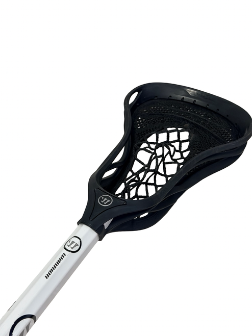 Vist Large View of Product Image Which is Used Warrior BURN NEXT Mens Complete Lacrosse Stick White 40"