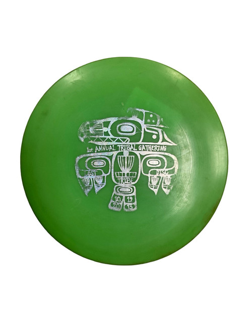 Vist Large View of Product Image Which is Used Discraft Z HORNET Disc Golf Mid Range Green 176g