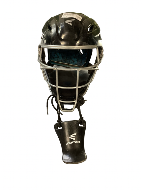 Vist Large View of Product Image Which is Used Easton GAMETIME CATCHER HELMETSMALL Catchers Helmet w/Mask Black SM