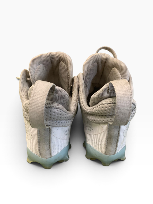 Vist Large View of Product Image Which is Used New Balance LAX Cleats Womens Grey Senior 6.5