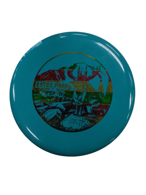 Vist Large View of Product Image Which is Used Discmania P3X Disc Golf Putter Teal 176g