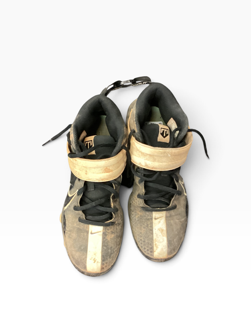 Vist Large View of Product Image Which is Used Under Armour BASEBALL CLEAT BB/SB Cleats Black Senior 8