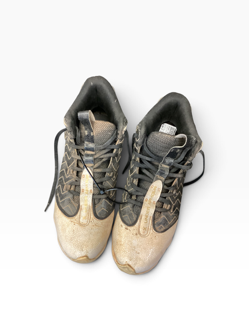 Vist Large View of Product Image Which is Used Under Armour BASEBALL CLEAT BB/SB Cleats Black Senior 10.5