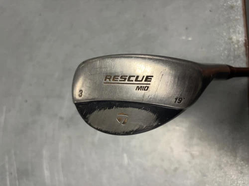 Vist Large View of Product Image Which is Used Taylormade RESCUE MID Mens Hybrid Club RH 3 Hybrid