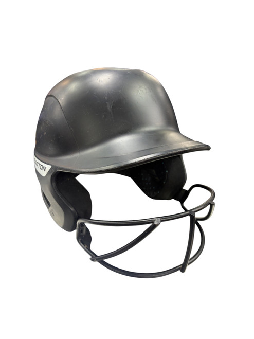 Vist Large View of Product Image Which is Used Easton GHOST HELMET Batting Helmet w/Mask Black One Size