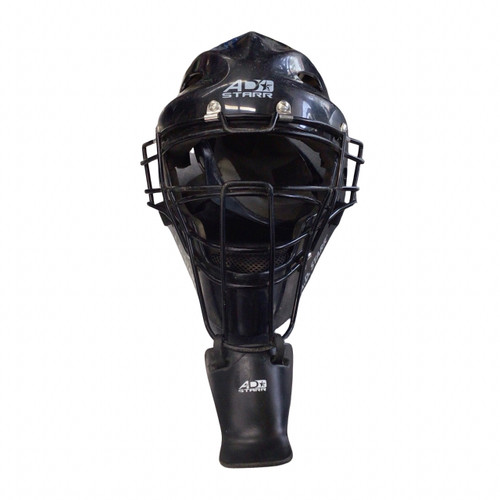 Vist Large View of Product Image Which is Used AD STARR CATCHERS HELMET Catchers Helmet w/Mask Black SM
