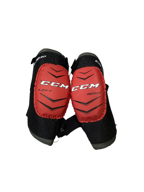 Vist Large View of Product Image Which is Used CCM QLT 230 Youth Elbow Pads XS