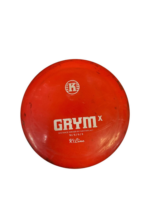 Vist Large View of Product Image Which is Used Kastaplast K1 GRYMX Disc Golf Driver Pink 174g