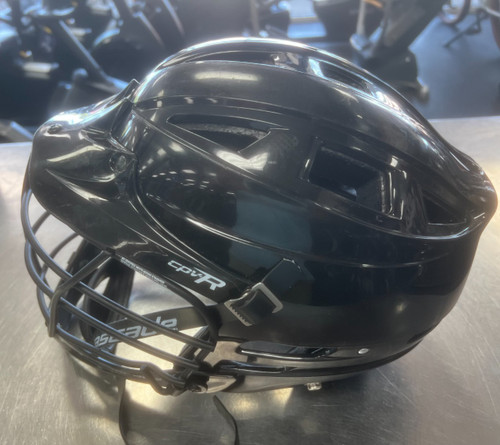 Vist Large View of Product Image Which is Used Cascade CPX-R Lacrosse Helmet Black M/L