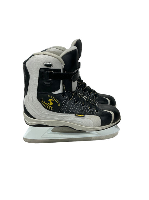 Vist Large View of Product Image Which is Used Jackson SOFTEC SKATES Mens Softboot Skate Black Senior 12