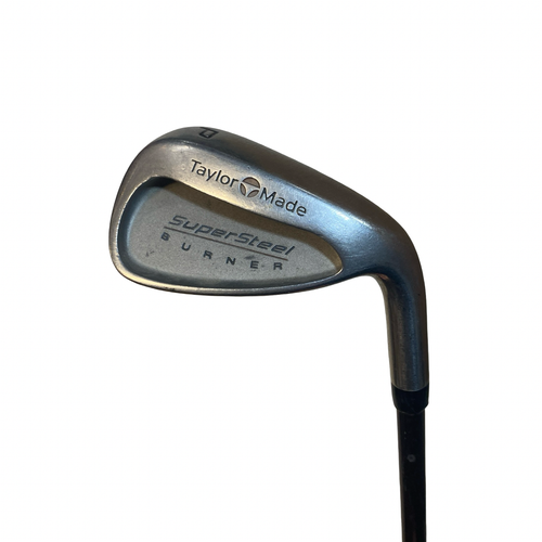 Vist Large View of Product Image Which is Used Taylormade SUPERSTEEL BURNER Golf Wedge Mens RH Pitching Wedge