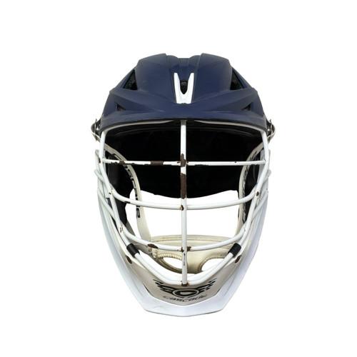Vist Large View of Product Image Which is Used Cascade XRS ADJ Lacrosse Helmet Navy Blue One Size