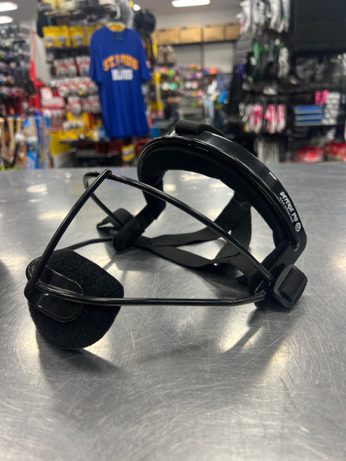 Vist Large View of Product Image Which is Used RIP-IT DEFENSE PRO ADULT BB/SB Fielders Mask Black L/XL