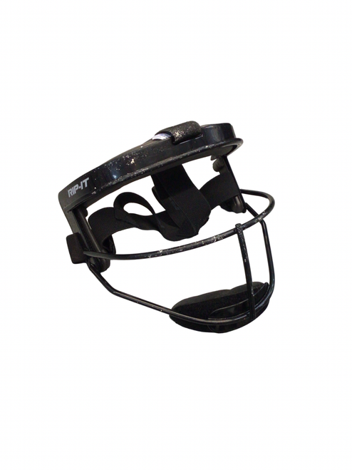 Vist Large View of Product Image Which is Used RIP-IT DEFENSIVE MASK BB/SB Fielders Mask Black One Size