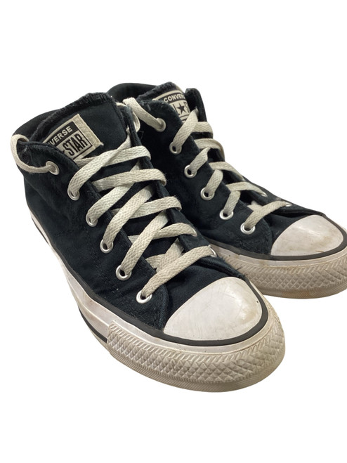 Vist Large View of Product Image Which is Used Converse Running/X-Train Shoes Y Black Junior 04.5