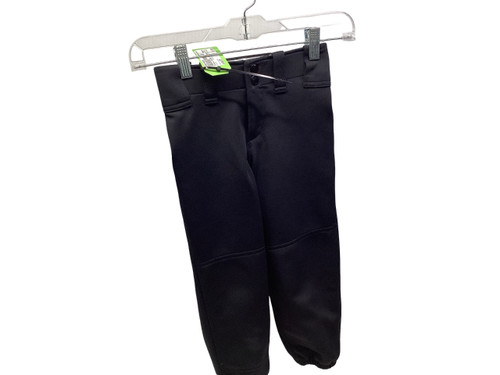 Vist Large View of Product Image Which is Used Mizuno BLACK SB PANTS YTH SMALL BB/SB Pant Girls Black SM