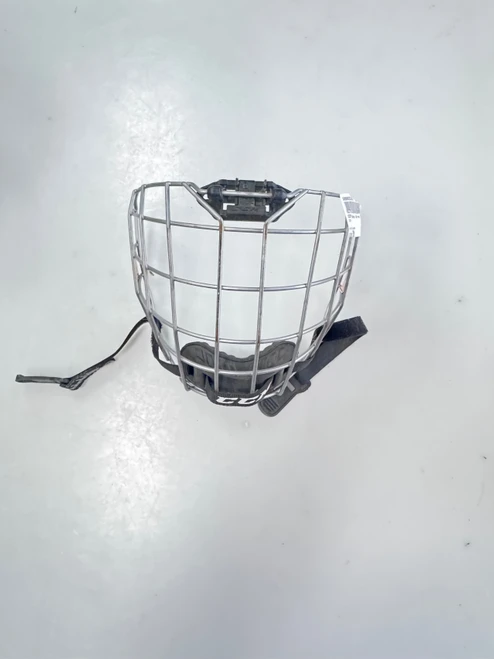 Vist Large View of Product Image Which is Used CCM Hockey Wire Mask Black SM
