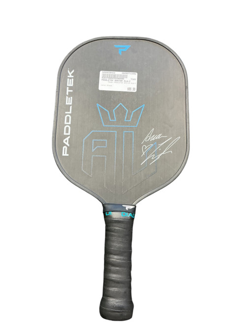 Vist Large View of Product Image Which is Used PADDLETEK BANTAM ALW-C Pickleball Racquet Black