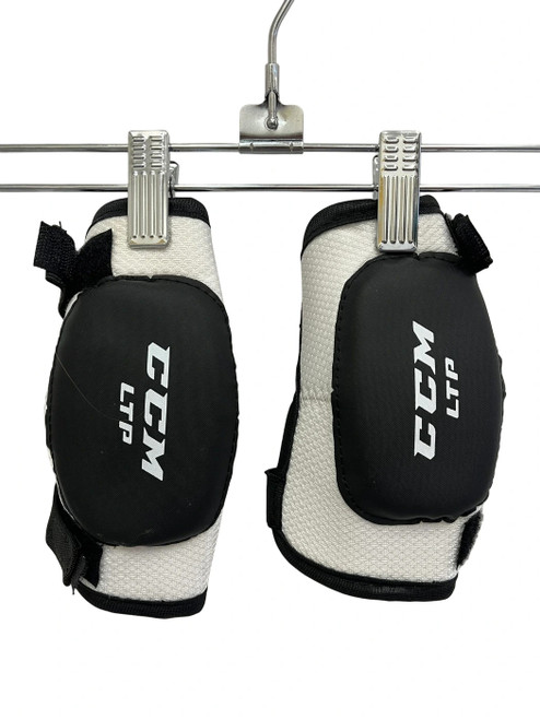 Vist Large View of Product Image Which is Used CCM LTP Youth LG Hockey Elbow Pads 