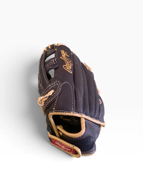Vist Large View of Product Image Which is Used Rawlings HIGHLIGHT SERIES BB/SB Glove LH Throw Brown 11 1/2"